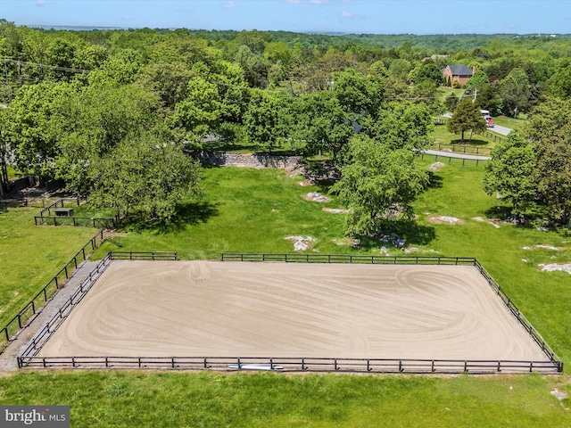 15953 River Bend Ct, Williamsport, MD 21795 - aerial view of a forest