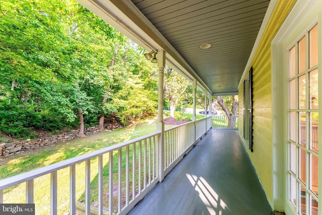 6808 Canal Bridge Ct, Potomac, MD 20854 - view of porch