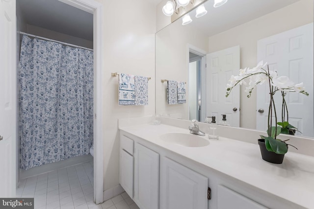 6808 Canal Bridge Ct, Potomac, MD 20854 - full bathroom with vanity, tile patterned flooring, and toilet