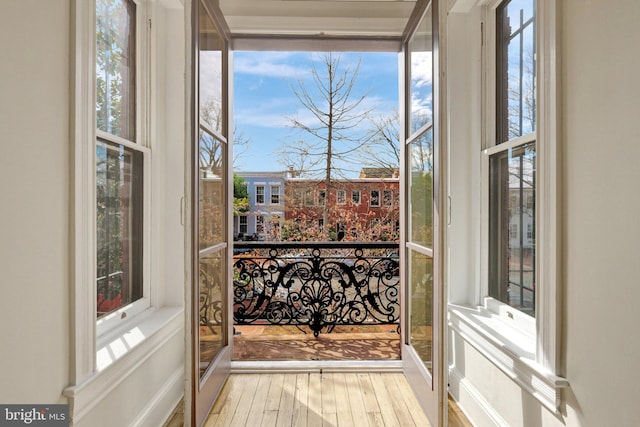 812 E St SE, Washington, DC 20003 - entryway with wood-type flooring