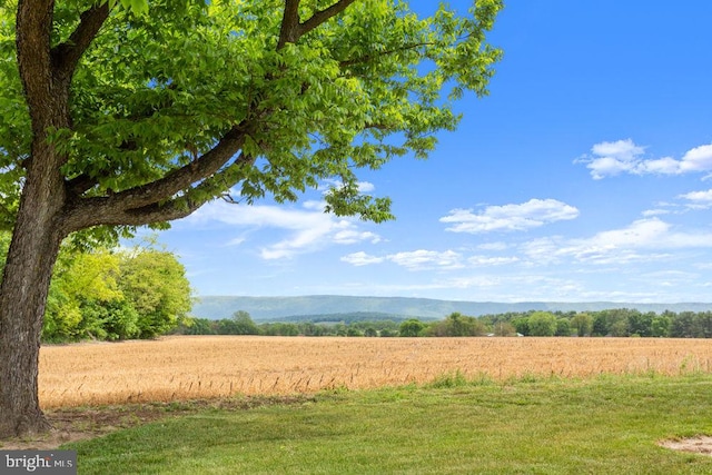 mountain view featuring rural landscape