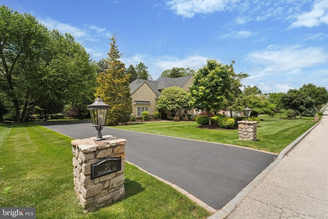 20 Dorchester Way, Phoenixville, PA 19460 - view of front facade with a front yard and stucco siding