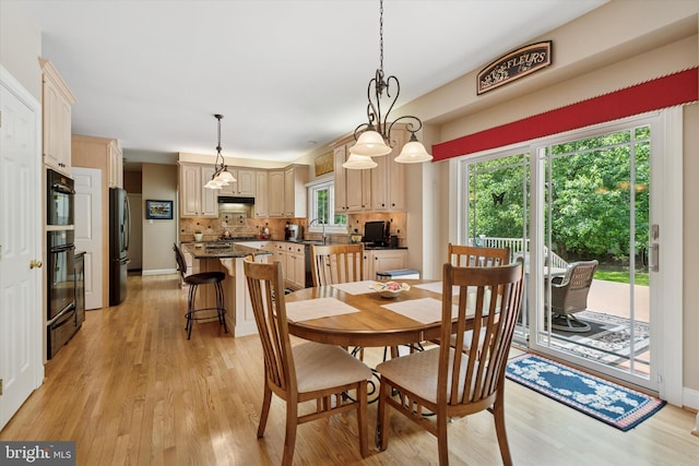 20 Dorchester Way, Phoenixville, PA 19460 - dining area featuring light wood-style floors and plenty of natural light