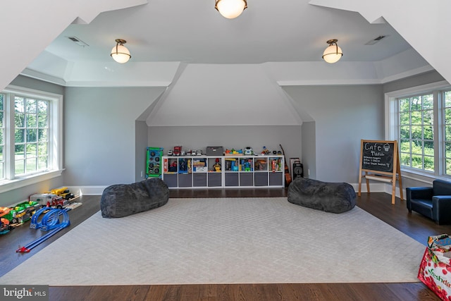 280 Carter Rd, Princeton, NJ 08540 - rec room with wood finished floors