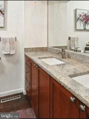 60 Windsor Ln, Willingboro, NJ 08046 - bathroom with double vanity