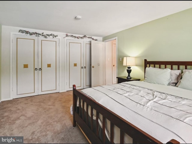60 Windsor Ln, Willingboro, NJ 08046 - bedroom featuring carpet floors and multiple closets
