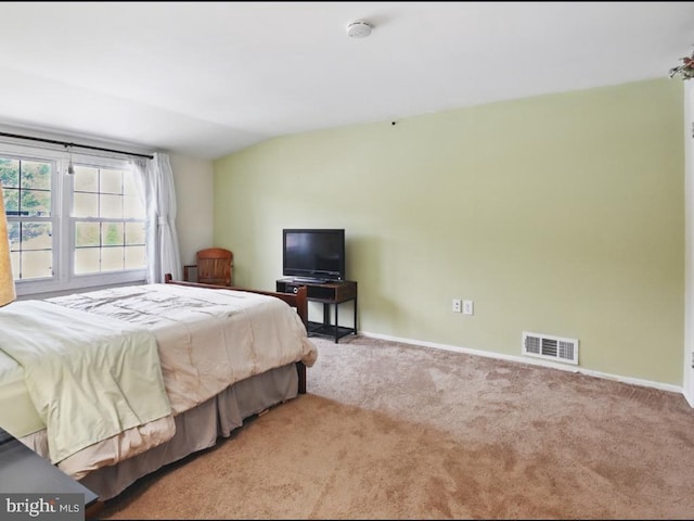 60 Windsor Ln, Willingboro, NJ 08046 - bedroom with carpet flooring, lofted ceiling, and baseboards