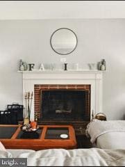60 Windsor Ln, Willingboro, NJ 08046 - detailed view of a fireplace