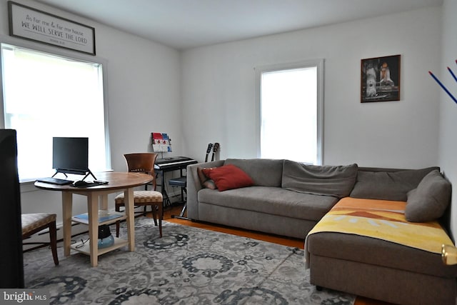 9706 Fairway Dr, New Market, VA 22844 - office with wood finished floors