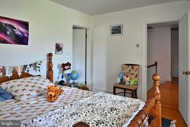 9706 Fairway Dr, New Market, VA 22844 - bedroom with wood finished floors