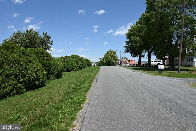 9706 Fairway Dr, New Market, VA 22844 - view of asphalt road featuring street lighting