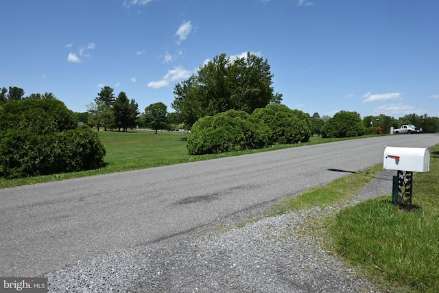 9706 Fairway Dr, New Market, VA 22844 - view of asphalt street with view of wooded area