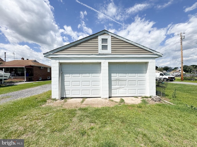 7226 Waldman Ave, Sparrows Point, MD 21219 - view of detached garage