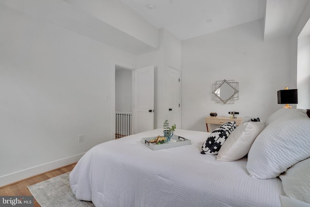1636 40th St SE, Washington, DC 20020 - bedroom with light wood-style floors and baseboards
