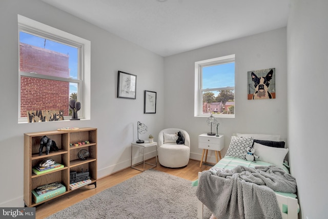 1636 40th St SE, Washington, DC 20020 - bedroom featuring wood finished floors and baseboards