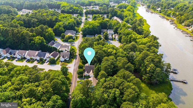 11625 Manklin Creek Rd, Ocean Pines, MD 21811 - aerial view of residential area featuring a large body of water