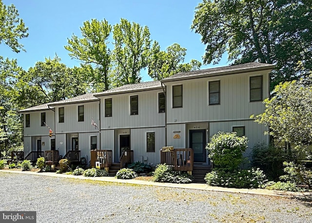 435 Lekites Ave Unit 435, Bethany Beach, DE 19930 - view of property featuring a shingled roof