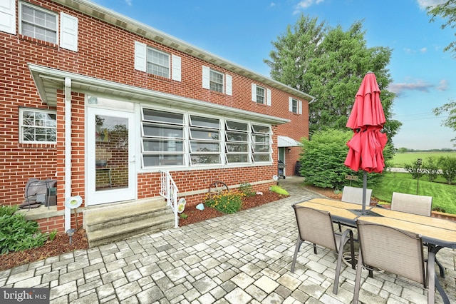 165 Wappler Dr, Hanover, PA 17331 - view of patio / terrace with outdoor dining area and entry steps