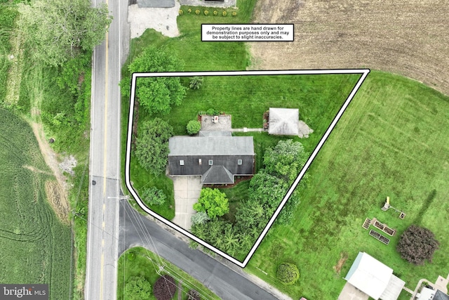 165 Wappler Dr, Hanover, PA 17331 - aerial view of property's location with property parcel outlined