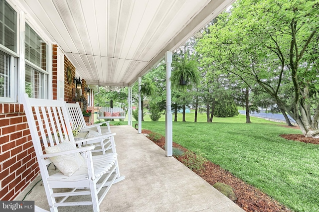 165 Wappler Dr, Hanover, PA 17331 - covered porch featuring a lawn