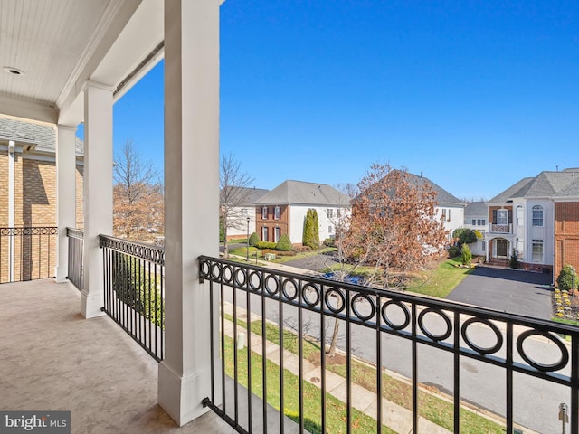 710 Crisfield Way, Annapolis, MD 21401 - balcony featuring a residential view