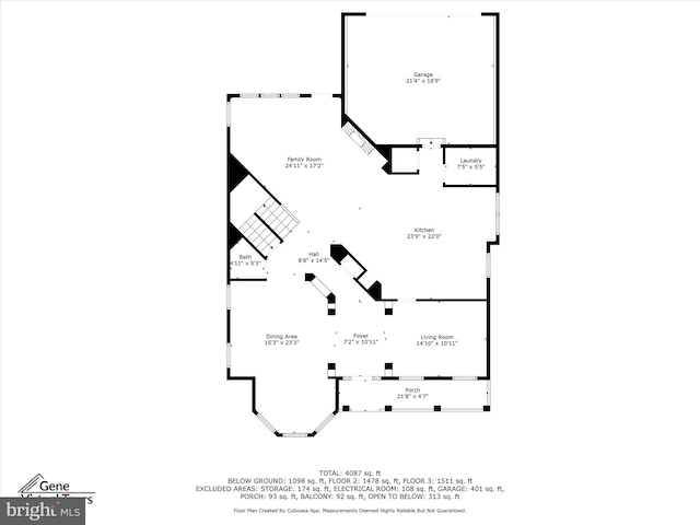 710 Crisfield Way, Annapolis, MD 21401 - floor plan / room layout