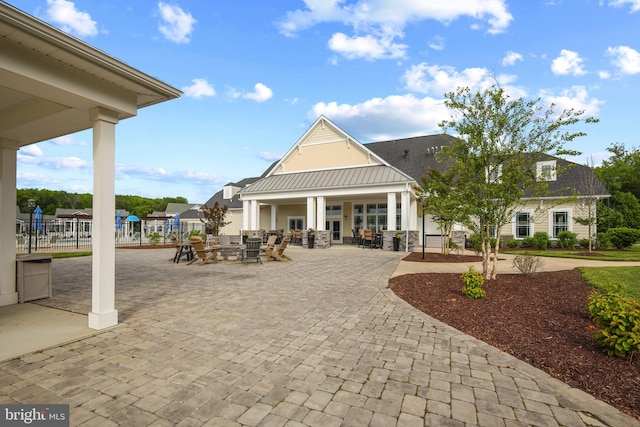 37546 Bella Via Way, Ocean View, DE 19970 - surrounding community with a patio