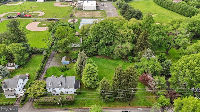aerial view