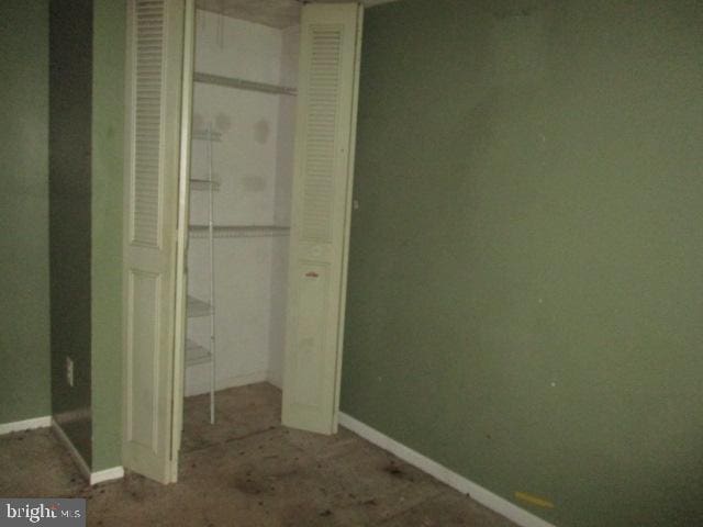 9410 Chippenham Dr, Laurel, MD 20723 - unfurnished bedroom with a closet and baseboards