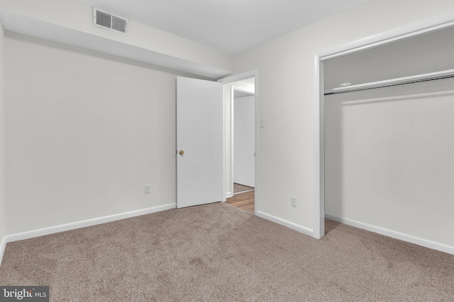 29823 Hillview Dr, Mechanicsville, MD 20659 - unfurnished bedroom featuring carpet, baseboards, and a closet