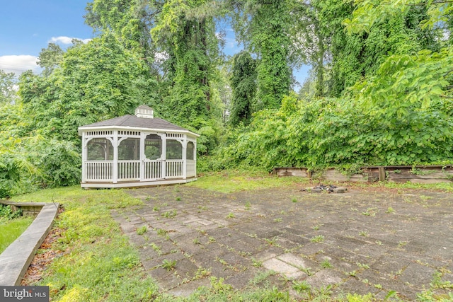 29823 Hillview Dr, Mechanicsville, MD 20659 - view of yard featuring a gazebo
