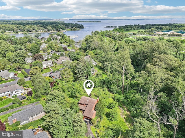 210 Providence Rd, Annapolis, MD 21409 - bird's eye view of a large body of water