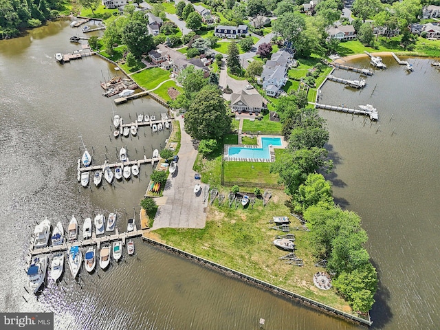 210 Providence Rd, Annapolis, MD 21409 - aerial view of property's location with a marina and a large body of water