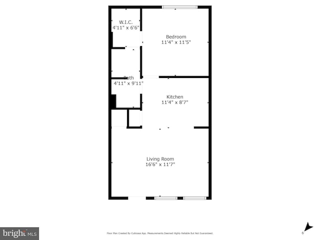 122 N Bedford St Unit A, Arlington, VA 22201 - floor plan / room layout