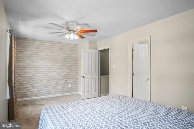 504 Domain Ct, Odenton, MD 21113 - bedroom with carpet flooring, baseboards, and a ceiling fan