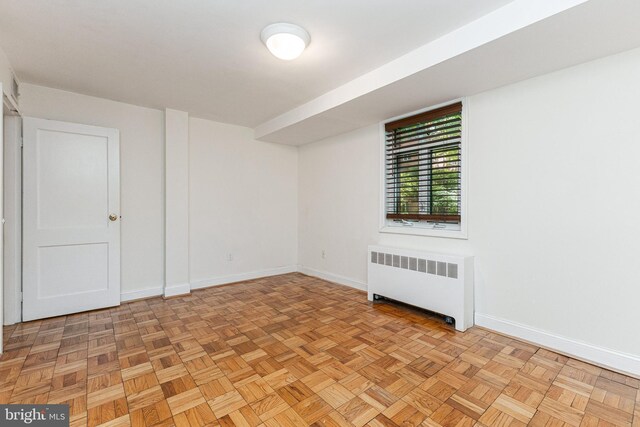 10401 Montrose Ave Unit 10401, Bethesda, MD 20814 - empty room featuring radiator heating unit and baseboards