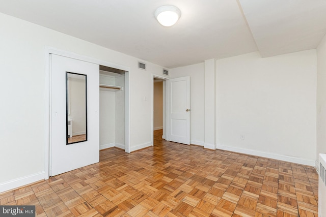 10401 Montrose Ave Unit 10401, Bethesda, MD 20814 - unfurnished bedroom featuring baseboards and a closet
