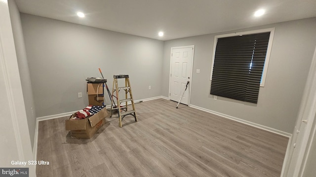 5303 55th Pl, Riverdale, MD 20737 - interior space with recessed lighting, wood finished floors, and baseboards