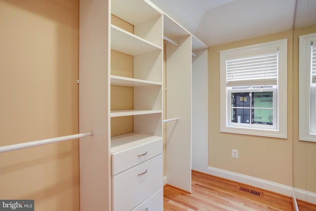 2739 Chesapeake St NW, Washington, DC 20008 - walk in closet featuring light wood-style flooring
