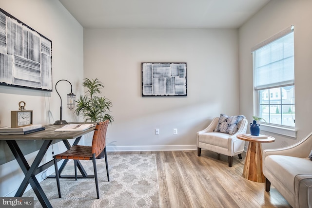 3163 Dodder Way, Odenton, MD 21113 - office featuring wood finished floors and baseboards