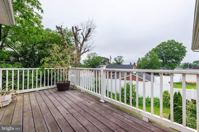 611 N Ct, Linthicum Heights, MD 21090 - view of wooden deck