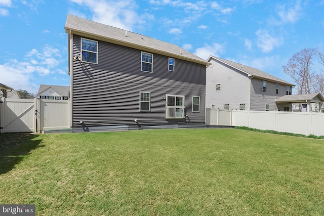10648 Cheryl Turn, Waldorf, MD 20603 - back of property with a gate