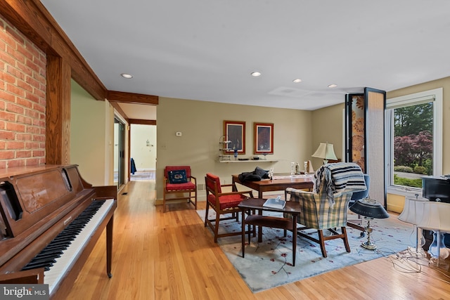 2 Fieldspring Ct, Lutherville Timonium, MD 21093 - dining space with wood finished floors and recessed lighting