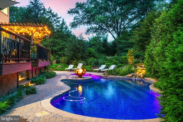 1016 Bellview Rd, Mclean, VA 22102 - outdoor pool with a patio area