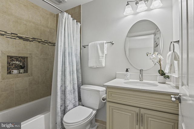 1016 Bellview Rd, Mclean, VA 22102 - bathroom with vanity and shower / bath combo