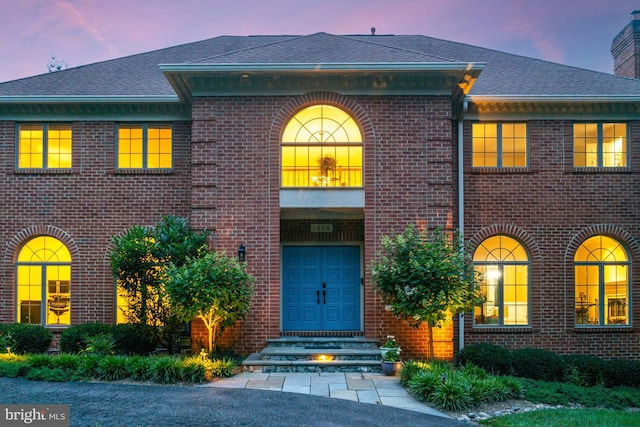 1016 Bellview Rd, Mclean, VA 22102 - view of front of property featuring brick siding and roof with shingles