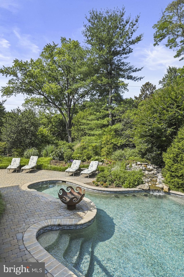 1016 Bellview Rd, Mclean, VA 22102 - swimming pool with a patio area