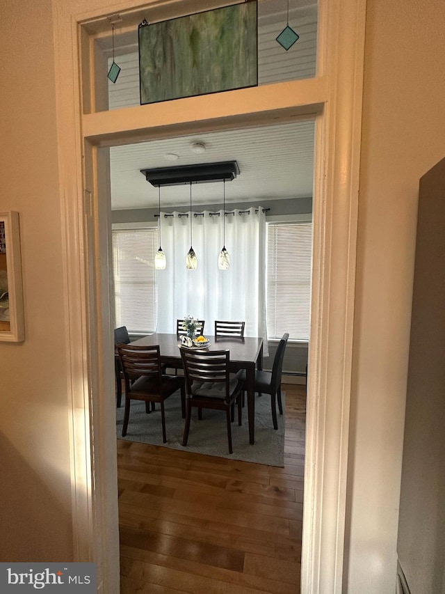 313 E Cherry St, Palmyra, PA 17078 - dining room with hardwood / wood-style floors