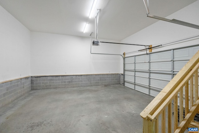 6169 Community House Rd, Columbia, VA 23038 - garage featuring a garage door opener