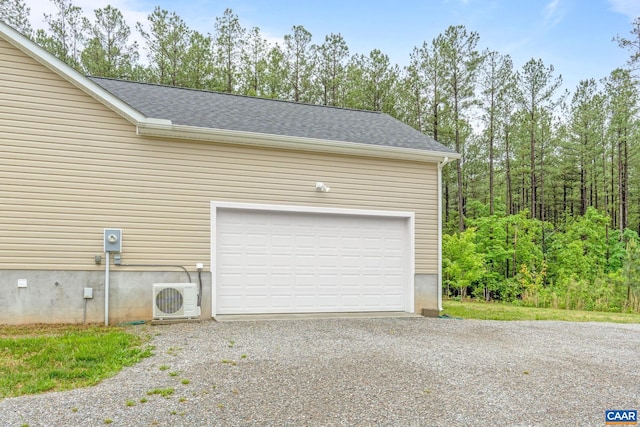 6169 Community House Rd, Columbia, VA 23038 - garage with driveway and ac unit